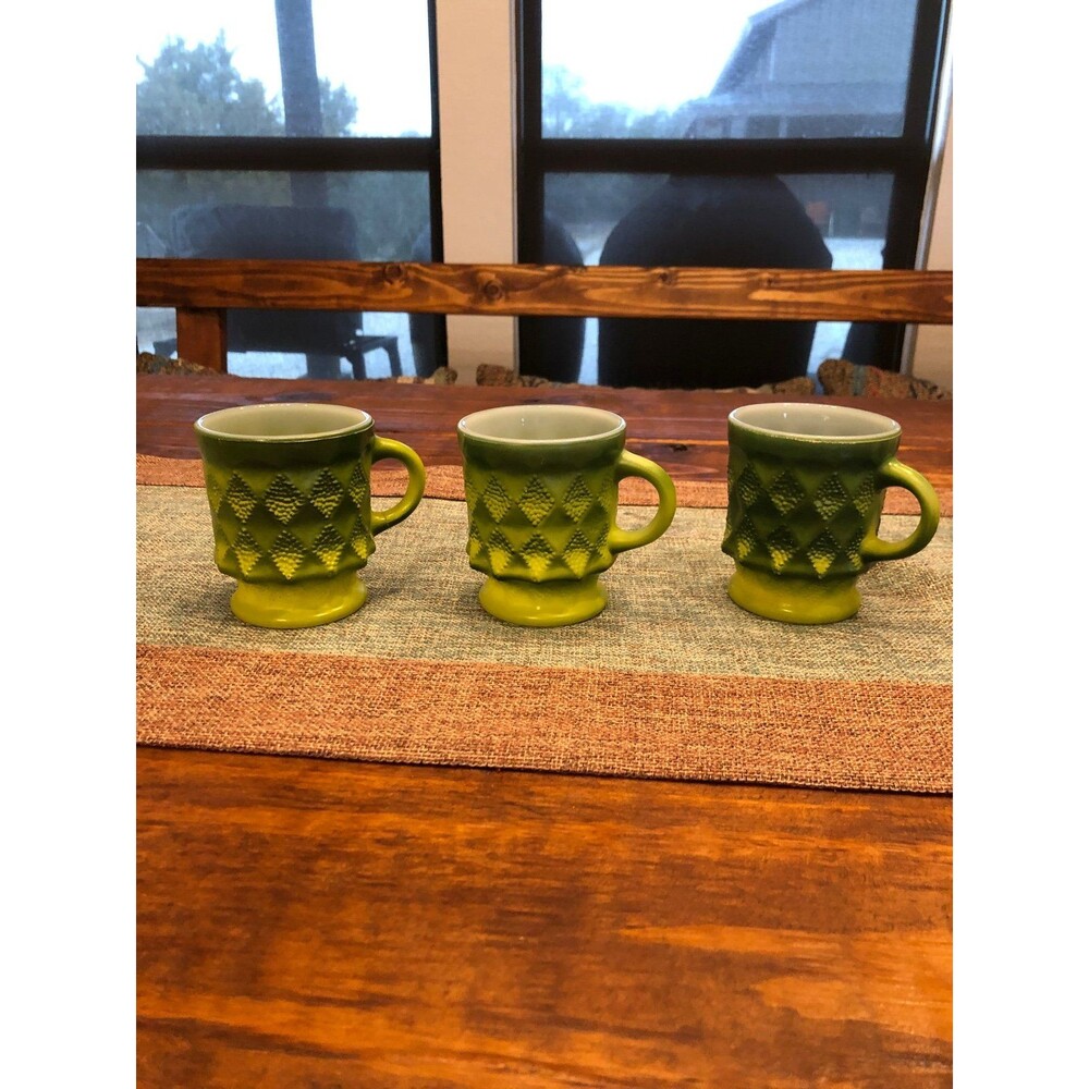 Fire King Kimberly Mugs
